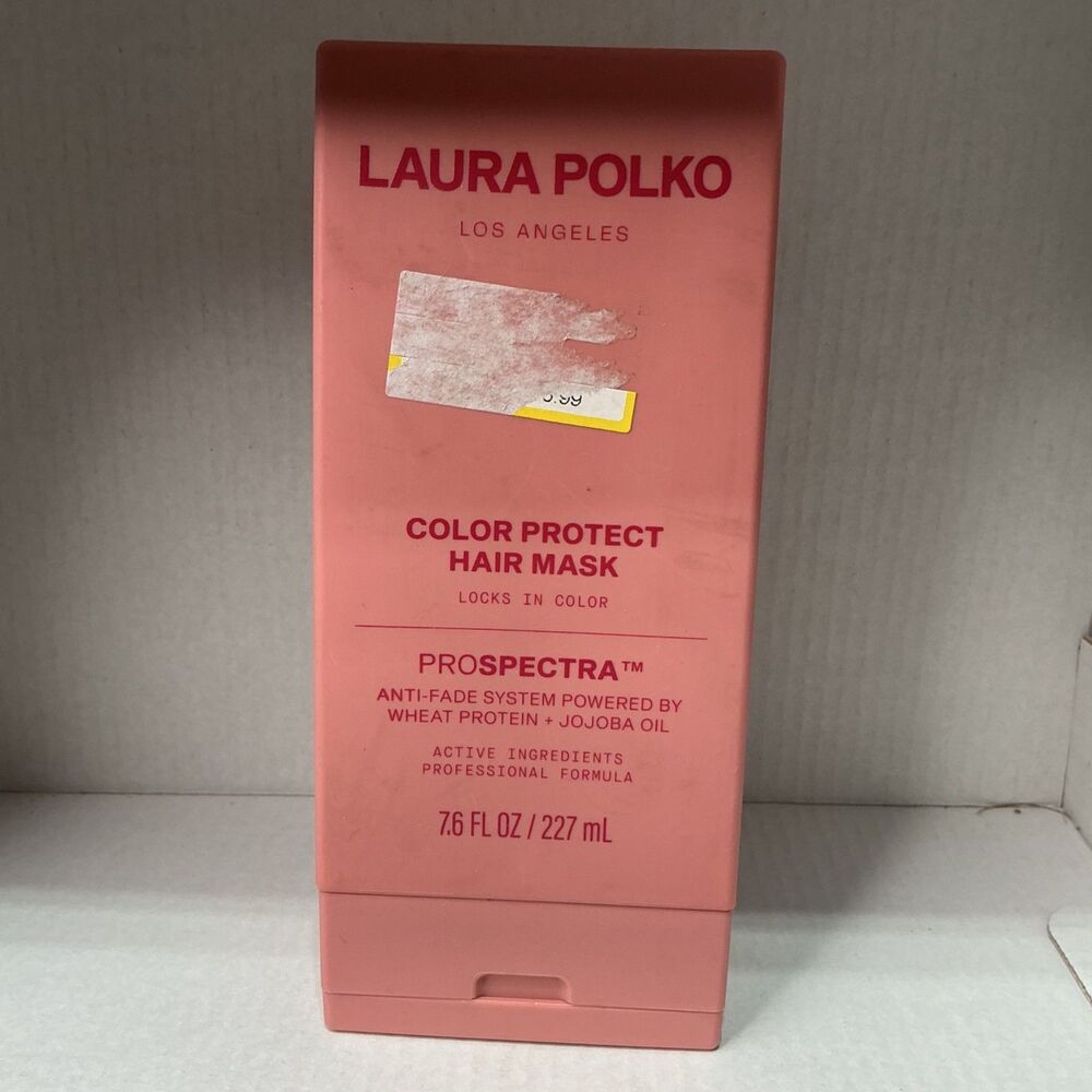 Laura Polko Color Protect Hair Mask 7.6 Fl Oz Anti-Fade With Wheat Protein